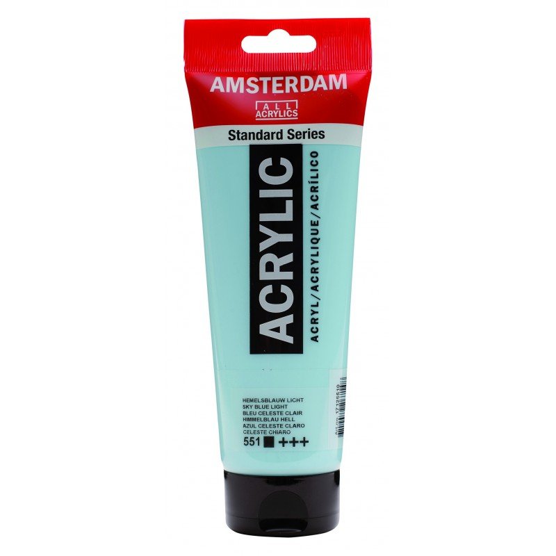 Amsterdam Akrilik Boya 120ml 551 Sky Blue Light