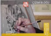 Talens Çizim Bloğu Eskiz Çizim Defteri (A5) 120gr 40 Sayfa