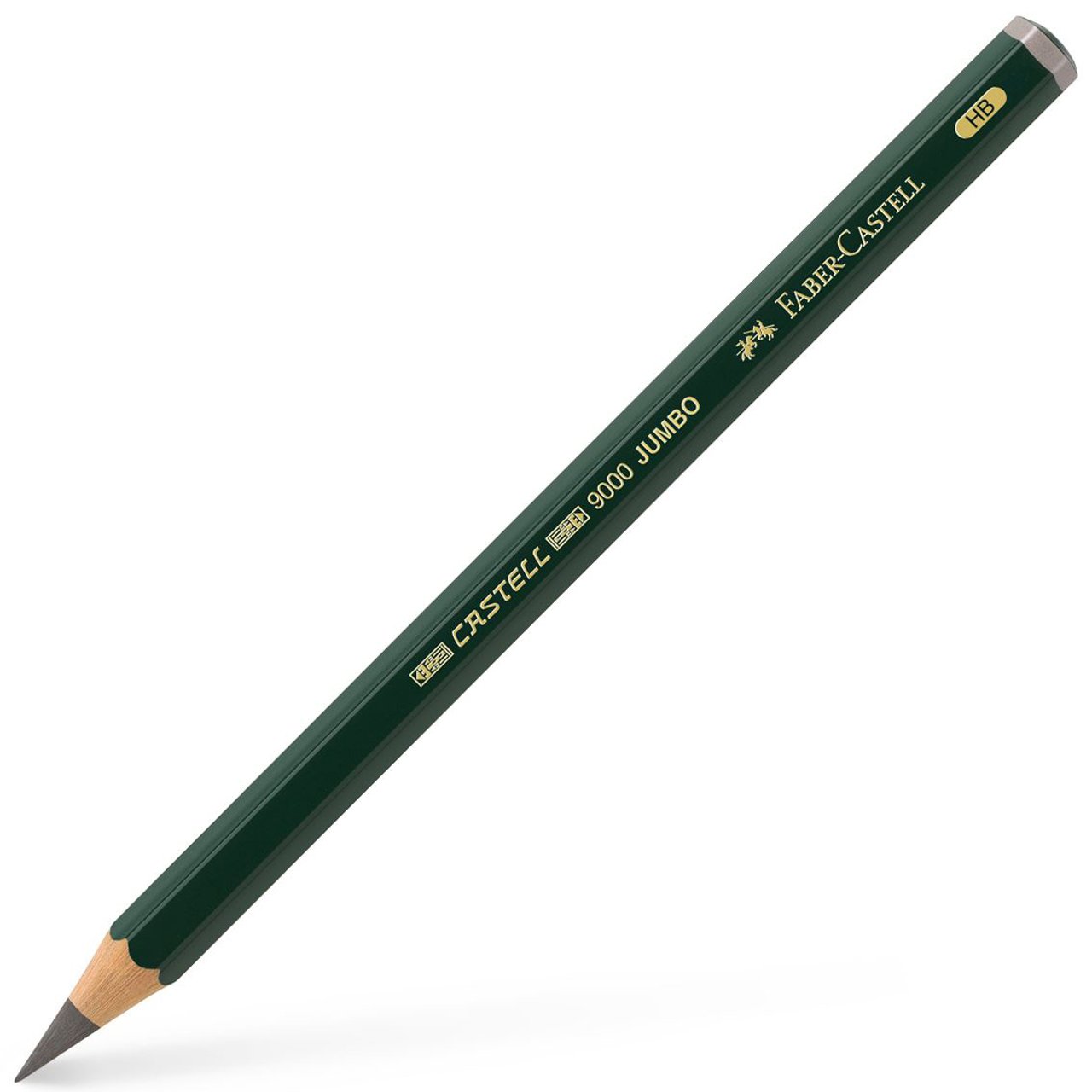 Faber Castell 9000 Yeşil Seri Jumbo Dereceli Eskiz Cizim Kalemi Hb