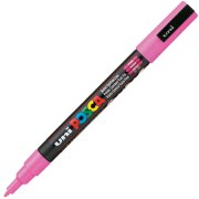 Uni Posca Marker Pc-3m Fine 0.9-1.3 Mm Pink