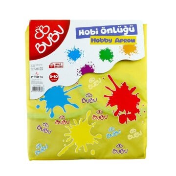 Bu-Bu Önlük 8-10 Yaş ( Su Geçirmez) Sarı