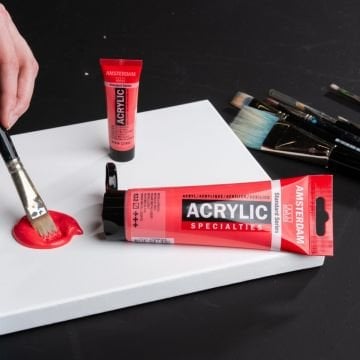 Amsterdam Akrilik Boya 120ml 832 Metallic Red