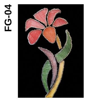 Kumtoys Filografi Sanatı 23x33cm FG-04 Çiçek