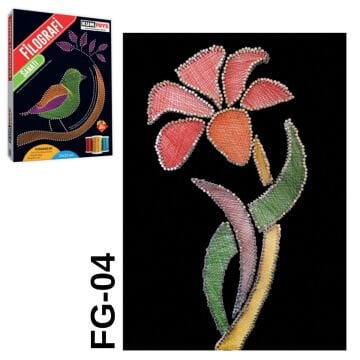 Kumtoys Filografi Sanatı 24x17cm 04 Kuş