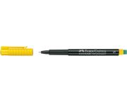 Faber Castell Permanent Asetat Cd Kalemi S Sarı