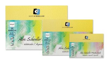 Alex Schoeller Monte Carlo Suluboya Resim Defteri 300gr A3 10 Yaprak ALX 0210