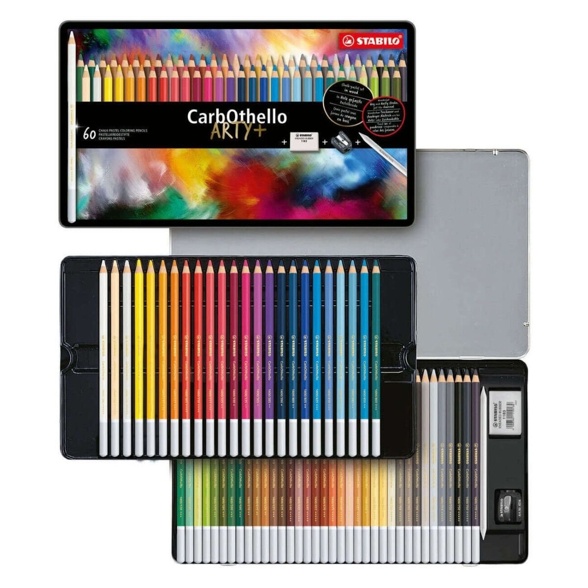 Stabilo Carbothello Arty+ Pastel Kalem Seti 60lı