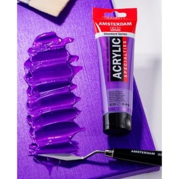 Amsterdam Akrilik Boya 120ml 835 Metallic Violet