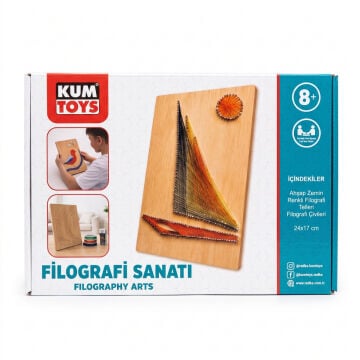 Kumtoys Filografi Sanatı 24x17cm 03 Kelebek