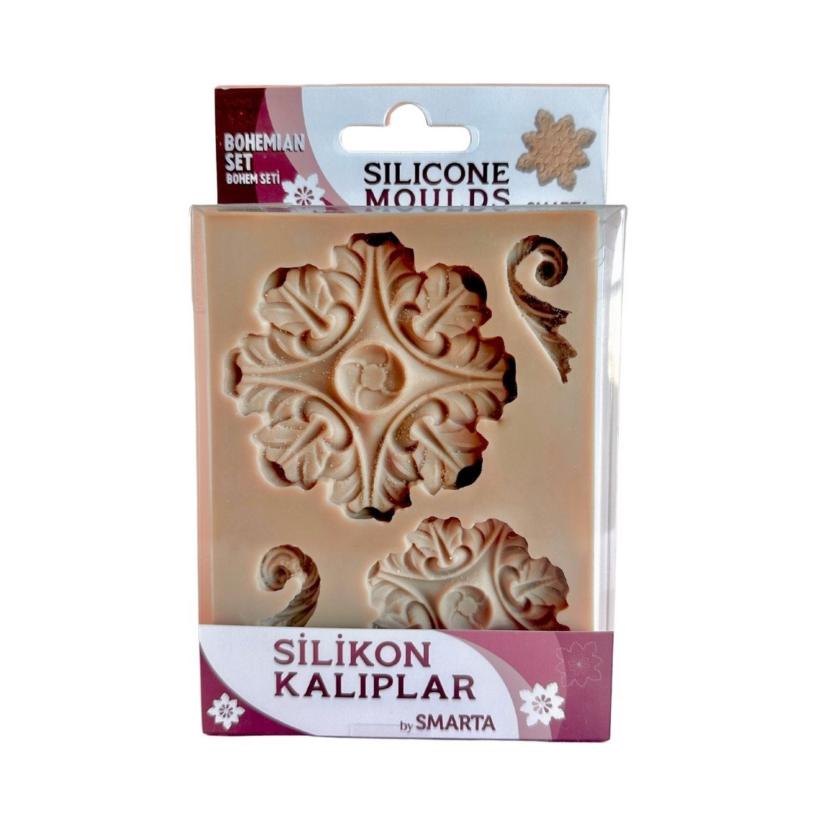 Smarta Silikon Kalıplar Bohem Seti 100x130x15mm