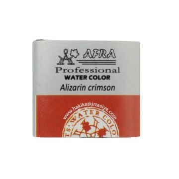 Afra Sulu Boya Tablet 336 Alizarin Crimson
