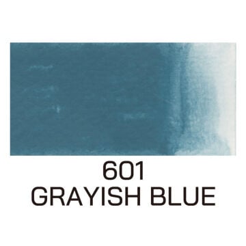 Zig Gansai Tambi Sulu Boya Tablet No 601 Gravish Blue