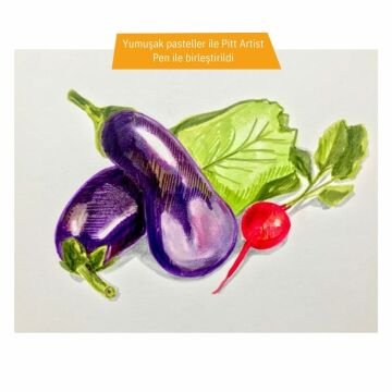 Faber Castell Mavi Kutu Soft Pastel Boya Yarım 24 Renk