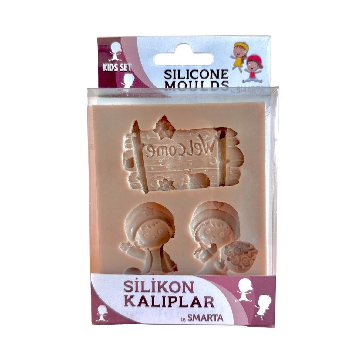 Smarta Silikon Kalıplar Çoçuk Seti 100x130x15mm