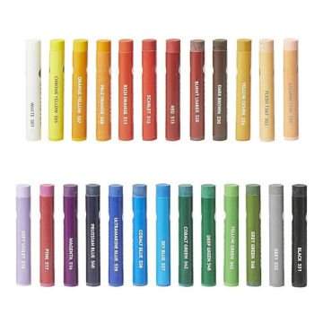 Daler Rowney Simply Yağlı Pastel Seti 25 Renk