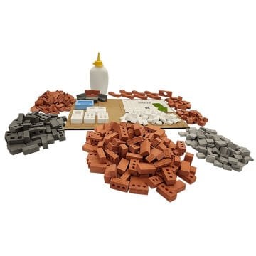 Küçük Mimar Yazlık Evi 1/50 23x26x10cm