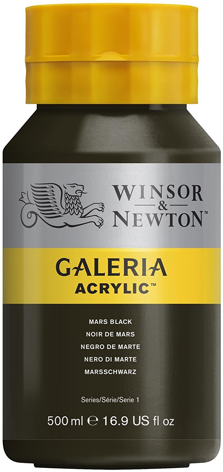 Winsor Newton Galeria Akrilik Boya 500ml 386 Mars Black
