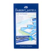 Faber Castell Mavi Kutu Yağlı Pastel Boya 12 Renk