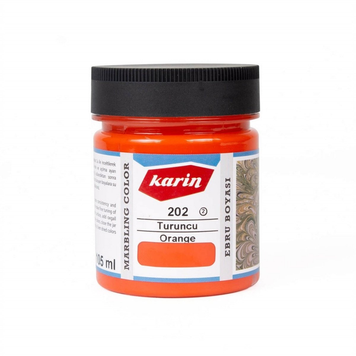 Karin Ebru Boyası 105ml 202 Turuncu