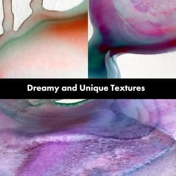 Zig Gansai Tambi Sulu Boya Seti 5 Renk Granulation