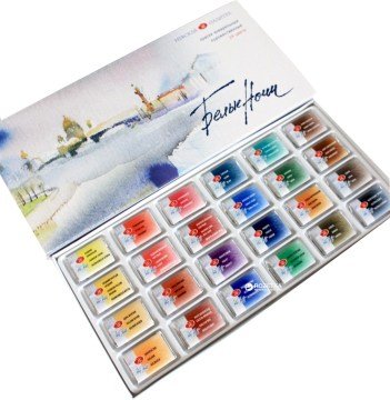 Nevskaya Palitra Extra Fine White Nights Tablet Sulu Boya Seti 24lü