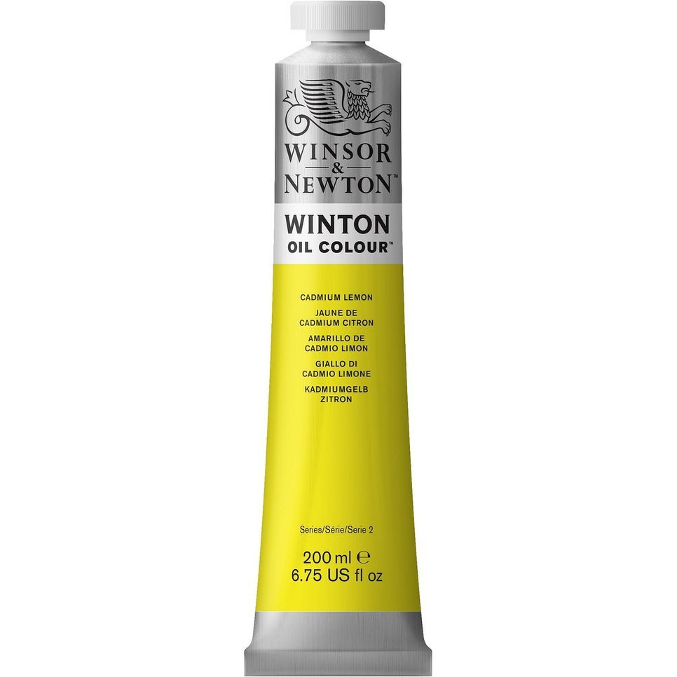 Winsor Newton Winton Yağlı Boya 200ml 086 Cadmium Lemon (60)