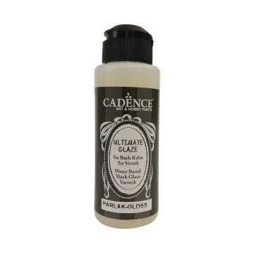 Cadence Ultimate Glaze Kalın Sır Vernik Parlak 120ml