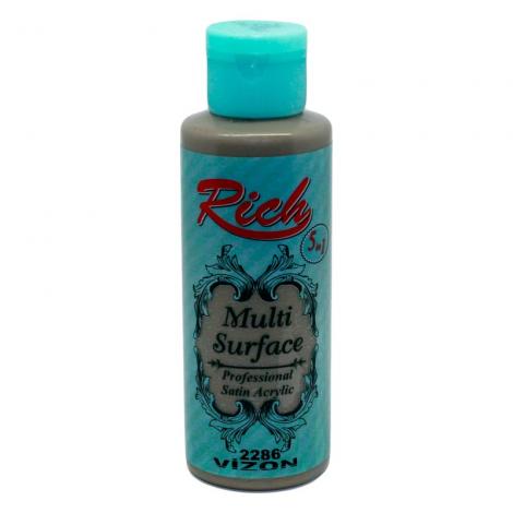 Rich Multi Surface Akrilik Boya 120ml 2286 Vizon