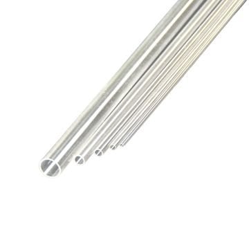 Art Elegant Akrilik Şeffaf Yuvarlak Çıta 10mm 50cm 5li