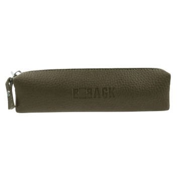BBack Sanatsal Deri Kalemlik Haki