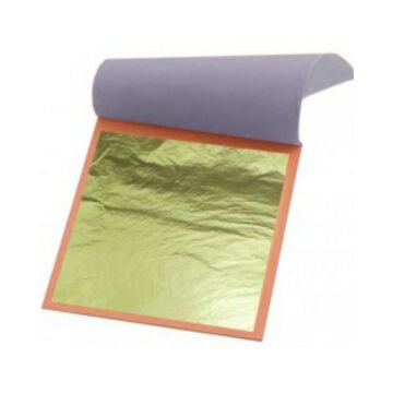 İsra Defter Altın 25yp 8x8cm 18K Yeşil