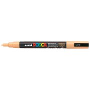 Uni Posca Marker Pc-3m Fine 0.9-1.3 Mm Light Orange