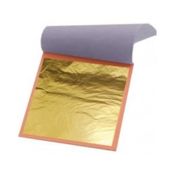 İsra Defter Altın 25yp 8x8cm 22K Sarı