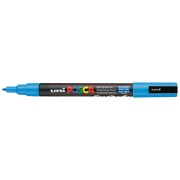 Uni Posca Marker Pc-3m Fine 0.9-1.3 Mm Sky Blue