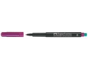 Faber Castell Permanent Asetat Cd Kalemi M Mor
