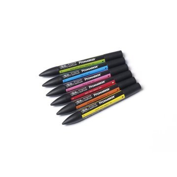 Winsor Newton Promarker Güçlü Tonlar 6lı