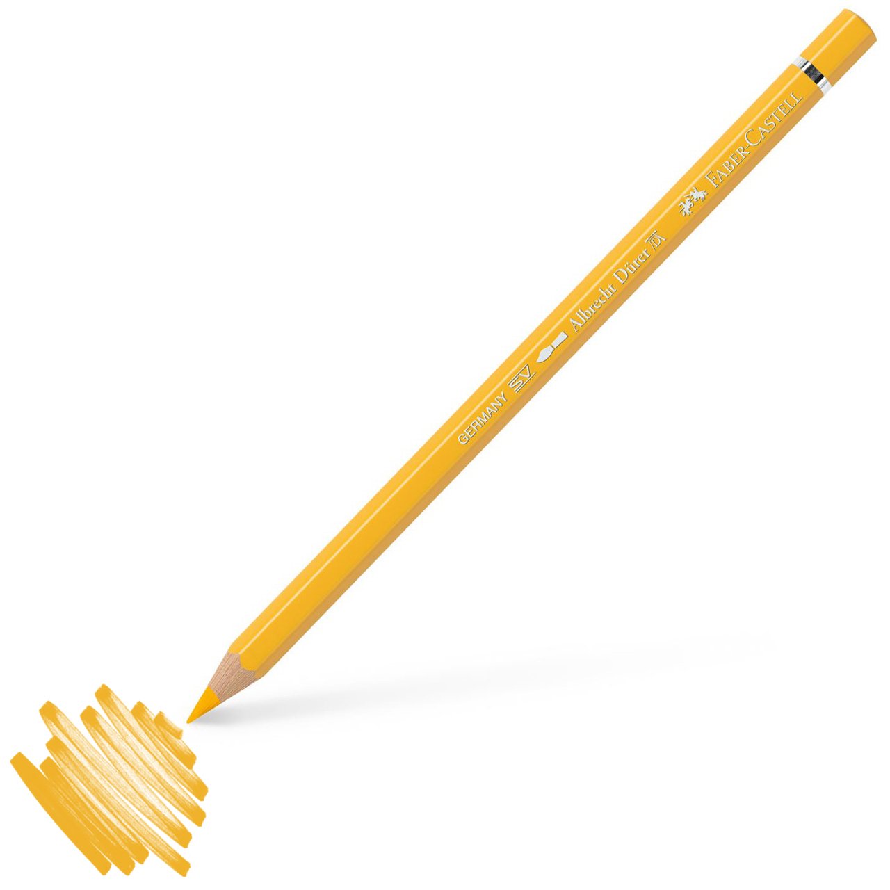 Faber Castell Albrecht Dürer Aquarell Boya Kalemi 108 Dark Cadmium Yellow