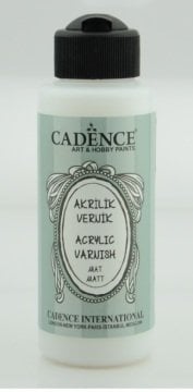 Cadence Su Bazlı Akrilik Mat Vernik 120 Ml
