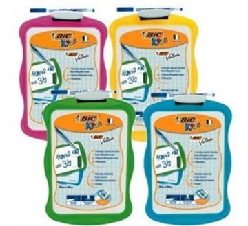 Bic Velleda Beyaz Yazı Tahtası A4 Kalem Silgi Set Mavi