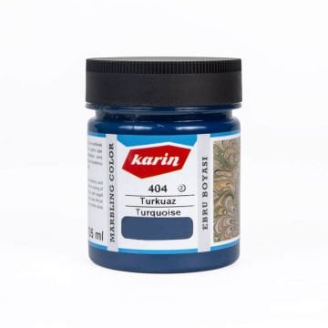 Karin Ebru Boyası 105ml 404 Turkuaz