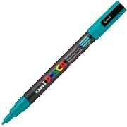Uni Posca Marker Pc-3m Fine 0.9-1.3 Mm Emerald Green