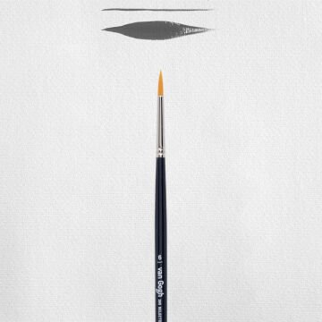 Van Gogh Yağlı Boya Akrilik Boya Fırçası Yuvarlak Uçlu Seri 295 No 6