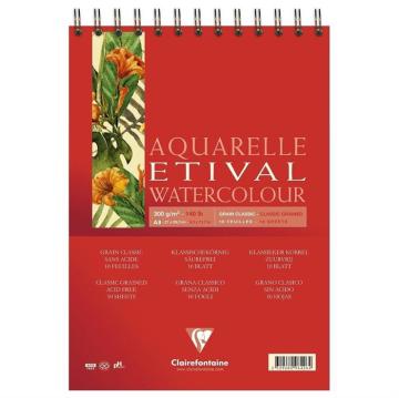 Clairefontaine Etival Suluboya Defteri (A5) 300gr 30 Yaprak