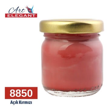 Art Elegant Seramik Ve Çini Boya 40gr 8850 Açık Kırmızı