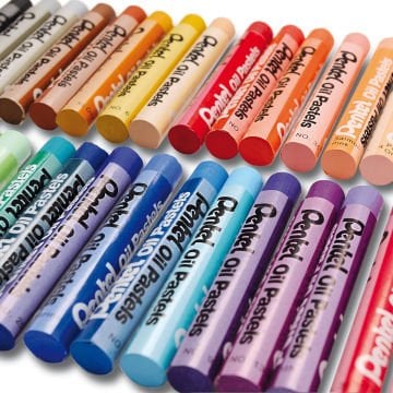 Pentel Yağlı Pastel Boya 50li